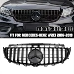 Black Front Grille W/ Camera Hole & Star For Mercedes Benz W213 E-class 2016-20. Fixed Price $98.65.