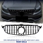 Glossy Black Upper Grill For Mercedes Benz C-class W205 19-21 Without 360 Camera. Fixed Price $57.82.