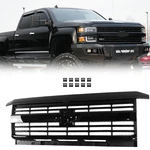 For 2015-19 Chevrolet Silverado 2500HD 3500HD Gloss Black Front Grille 23335302. Fixed Price $125.00.