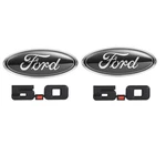 Oval Grille/trunk Ford Emblems W/black 5.0 Fender Mustang Lx 87-93. Fixed Price $59.16.