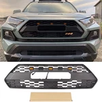 Black Front Grille Fits For 2019-2024 Toyota RAV4 Adventure W/led Lights. Fixed Price $159.00.