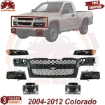 Front Upper Grille & Haedlight Assembly Kit For 2004-2012 Colorado. Fixed Price $270.05.