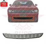 New Front Bumper Grille Textured Black Plastic Fits 2015-2023 Dodge Challenger. Fixed Price $57.20.