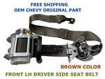 2019 21 22 23 2024 Chevy Silverado 1500 Left Side Seat Belt Brown 84769789. Fixed Price $75.00.