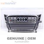 2014-2017 Audi 3.0L Front Center Grille Assembly (SQ5) 8R0853651AD. Fixed Price $490.00.