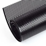 Aggauto Universal 40"X13" Car Grill Mesh - 4MM Round Hole Black,. Fixed Price $45.90.
