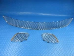 Bentley Continental Flying Spur Front Bumper Chrome Grille 3PCS #9070. Fixed Price $795.00.