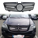 For Mercedes M-class W164 Front Radiator Diamond Black Grille 2005 2008 ML500. Fixed Price $114.50.