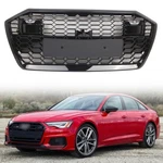 RS6 Style Front Bumper Black Honeycomb Grille For Audi A6 C8 2019-2023. Fixed Price $157.92.