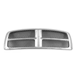 New Front Grille Assembly Chrome For 2002-2005 Dodge Ram 1500 Pickup CH1200268. Fixed Price $220.66.