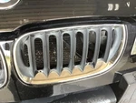 Driver Grille Upper Bumper Mounted Black Center Fins Fits 04-06 Bmw X3 318826. Fixed Price $162.13.