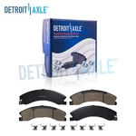 Rear Ceramic Brake Pads For Silverado Sierra Suburban 2500 3500 Hd Savana 4500. Fixed Price $40.88.
