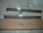 1965 Mustang New Ford Grill Bar Pair C5ZZ-8390-B And C5ZZ-8391-B Nos. Fixed Price $149.00.