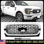 Oxford White Front Bumper Grille New Us Fit 2021-2023 F150 F-150. Fixed Price $247.37.
