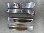 1976 Oldsmobile 98 Chrome Front Power Seat Trim Donk. Fixed Price $179.99.
