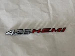 Nos 426 Hemi Dodge Plymouth Mopar Badge Emblem Super Bird Charger Bee Unused. Fixed Price $99.99.