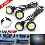4PCS White Raptor Style Led Front Grille Lights Kit For Toyota RAV4 2019-2024. Fixed Price $8.99.