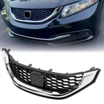 For 2013-2015 Honda Civic Sedan Front Bumper Upper Grille W/chrome Trim. Fixed Price $53.89.