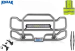 Large Gray Front Grille Deer Bumper Guard Compatible With Kenworth T700 2010+. Fixed Price $1399.99.
