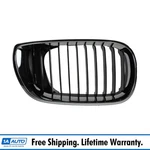 Chrome & Black Upper Grille Passenger Rh Right For 02-05 3 Series 4 Door. Fixed Price $41.95.