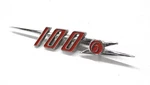 Austin Healey 100-6 100/6 Chrome Grille Badge Emblem Motif 14B5772. Fixed Price $39.99.