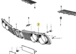 Headlamp Front Left Grill For Bmw E-28. Fixed Price $109.95.