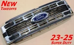 23-26 Ford Super Duty Xlt Grille Chrome PC3Z8200BB Oem. Fixed Price $343.50.