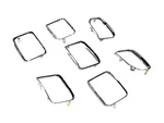 Genuine Mopar Radiator Grille Trim Ring Kit 68543890AA. Fixed Price $13.59.