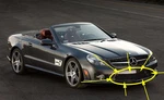 Mercedes R230 SL63 SL65 Amg Front Bumper Cover Center Mesh Grille New Genuine. Fixed Price $229.95.