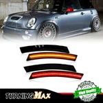 For Mini Cooper R50 R53 R52 Smoked Front Amber Rear Red Led Side Marker Lights. Fixed Price $40.04.