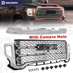 4PCS Chrome Front Bumper Grille W/ Camera For 2020-2023 Gmc Sierra 2500HD/3500HD. Fixed Price $354.95.