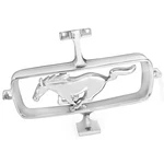 1965 Mustang Grille Emblem Corral W/horse Chrome Metal Dynacorn M3626A. Fixed Price $148.95.