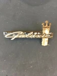 1964 Ford Galaxie Front Grille Emblem & Retainer Bracket, Ornament 500 Xl. Fixed Price $29.99.