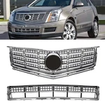 For Cadillac Srx 2013-2016 Chrome Front Bumper Upper & Lower Grille 22738992. Fixed Price $98.00.
