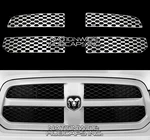 For Dodge Ram 1500 2013-2018 Chrome Snap On Overlay Grille Covers Inserts. Fixed Price $109.99.