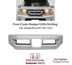 Genuine Honda Pilot 2009-2011 Front Upper Bumper Grille Molding 75100SZAA022. Fixed Price $45.00.