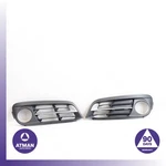 Bmw F10 528I Front Left & Right Lower Bumper Grille Set Black Oem. Fixed Price $107.90.