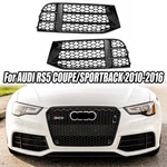 For Audi RS5 Coupe Sportback 10-16 Front Fog Light Lamp Cover Grille Gloss Black. Fixed Price $69.99.
