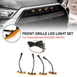 4PCS Plastic Car Grille Led Lights Fit Toyota 4RUNNER 2014-23 Trd Pro #8. Fixed Price $16.85.