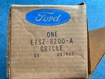 1987 1988 Ford Thunderbird T-bird Chrome Grille With Emblem Nos. Fixed Price $49.95.