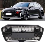 For Audi A6 C8 RS6 Style 2019-2023 Front Bumper Honeycomb Grille Black. Fixed Price $146.52.