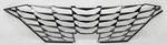 Oem Grille For Hyundai Elantra Gloss Black 86351-AA030. Fixed Price $241.50.