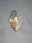 Original Packard Radiator-crested Grille Badge Emblem 1948-1950. Fixed Price $75.00.