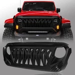 New Gen Shark Grille Replacement Matte Black For Jeep Wrangler Jl Jt 18-23. Fixed Price $128.30.