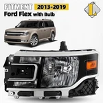 Halogen Headlight 2013-2019 Ford Flex With Bulb Left Driver Side DA8Z13008C. Fixed Price $104.99.