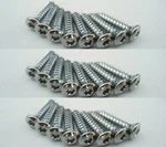 24 Chrome Bezel/grille Screws! For Classic Bel Air Pickup Impala Wagon Sedan Etc. Fixed Price $38.00.