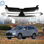 Front Upper Grille For 2019 2020 Mitsubishi Outerlander (only Outlander) Silver. Fixed Price $51.28.