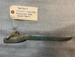 1956 Packard Patrician Passengers Side Rear Door Lower Front Molding - 469864. Fixed Price $12.00.