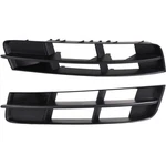Bumper Grille For 2010-2014 Audi Q7 Set Of Left & Right Textured Black Plastic. Fixed Price $56.24.