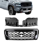 Upper Grille Black For 2022 2023 2024 Nissan Frontier 62310-9BU0D. Fixed Price $87.99.